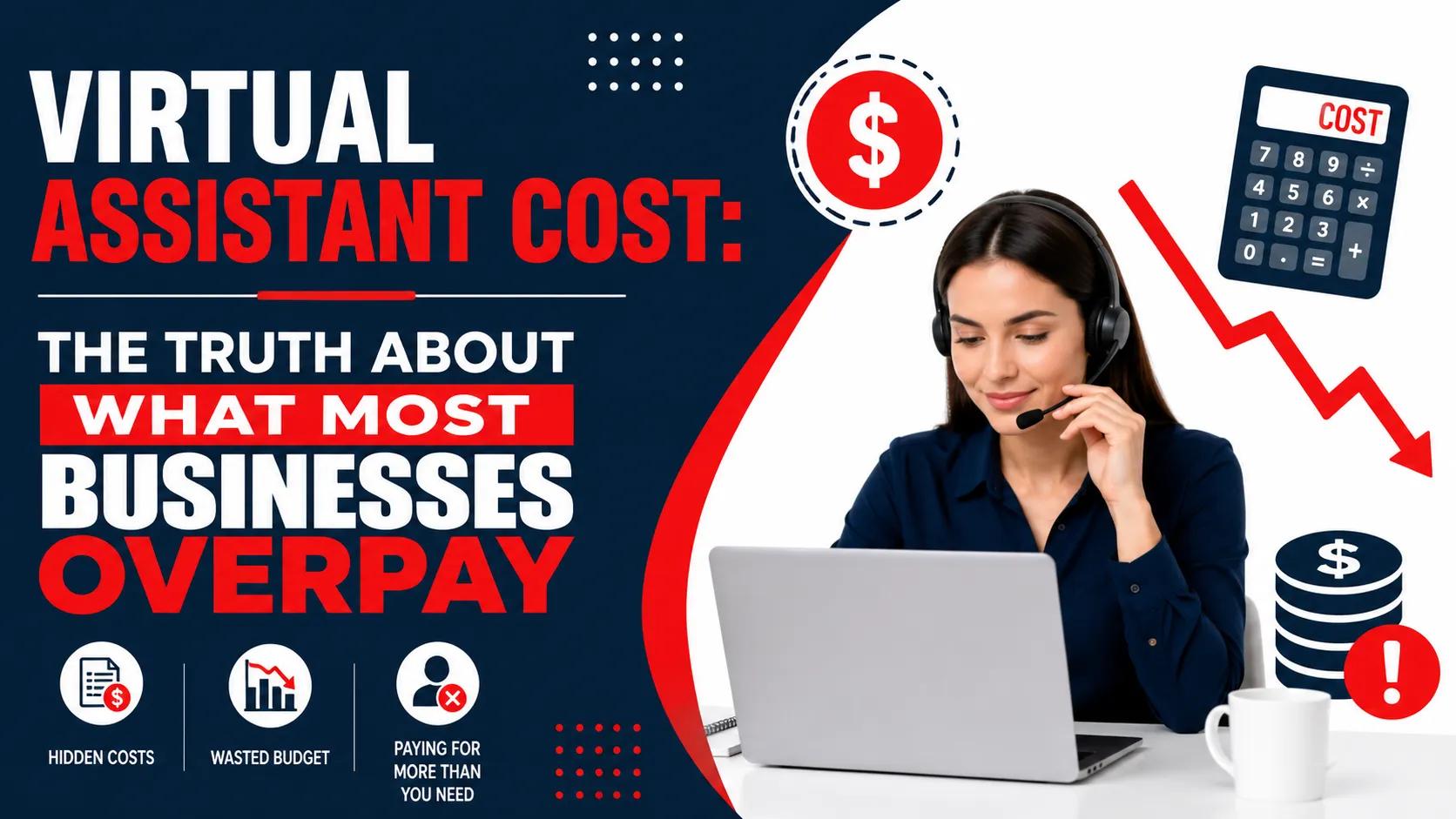 The Truth About Virtual Assistant Cost: What Most Businesses Overpay